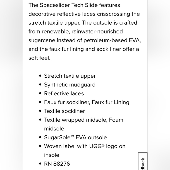 UGG Spaceslider Tech Slide - Picture 7 of 12
